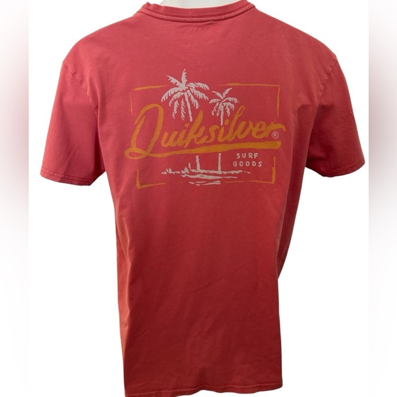 QUIKSILVER Surf Goods Tee Shirt Men M Medium Modern Fit - Picture 1 of 6